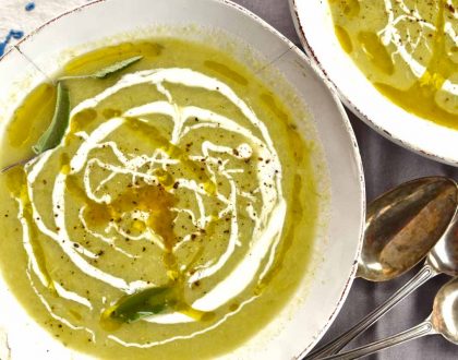 Leek and potato soup