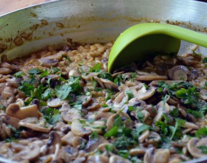 Easy Mushroom Risotto Class