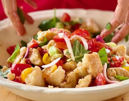 Panzanella - Tuscan summer bread salad