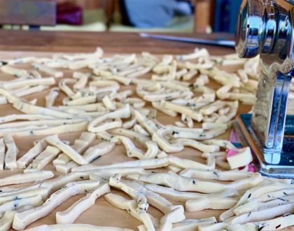 Homemade Scialatielli Pasta Class