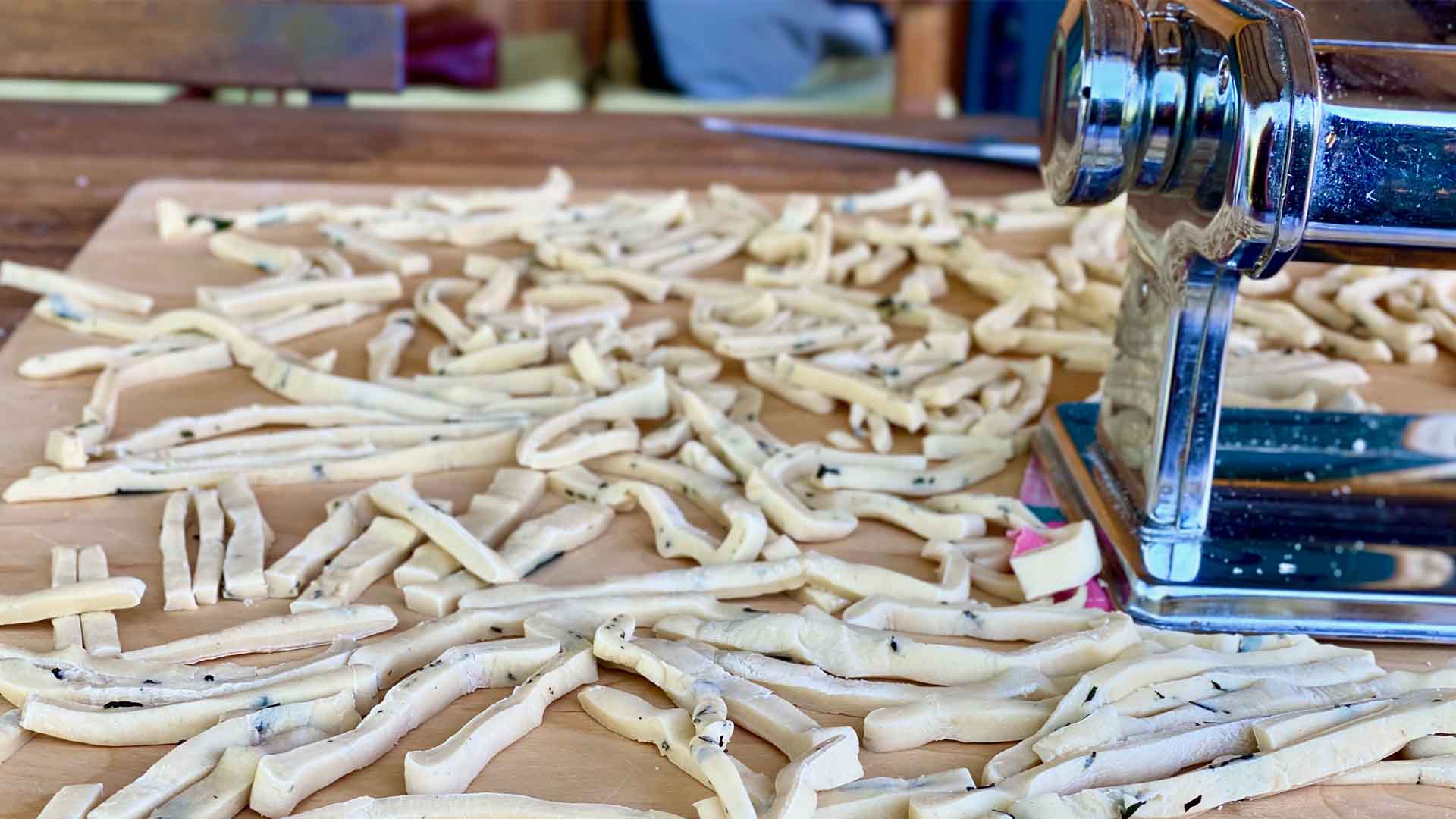 Homemade Scialatielli Pasta Class