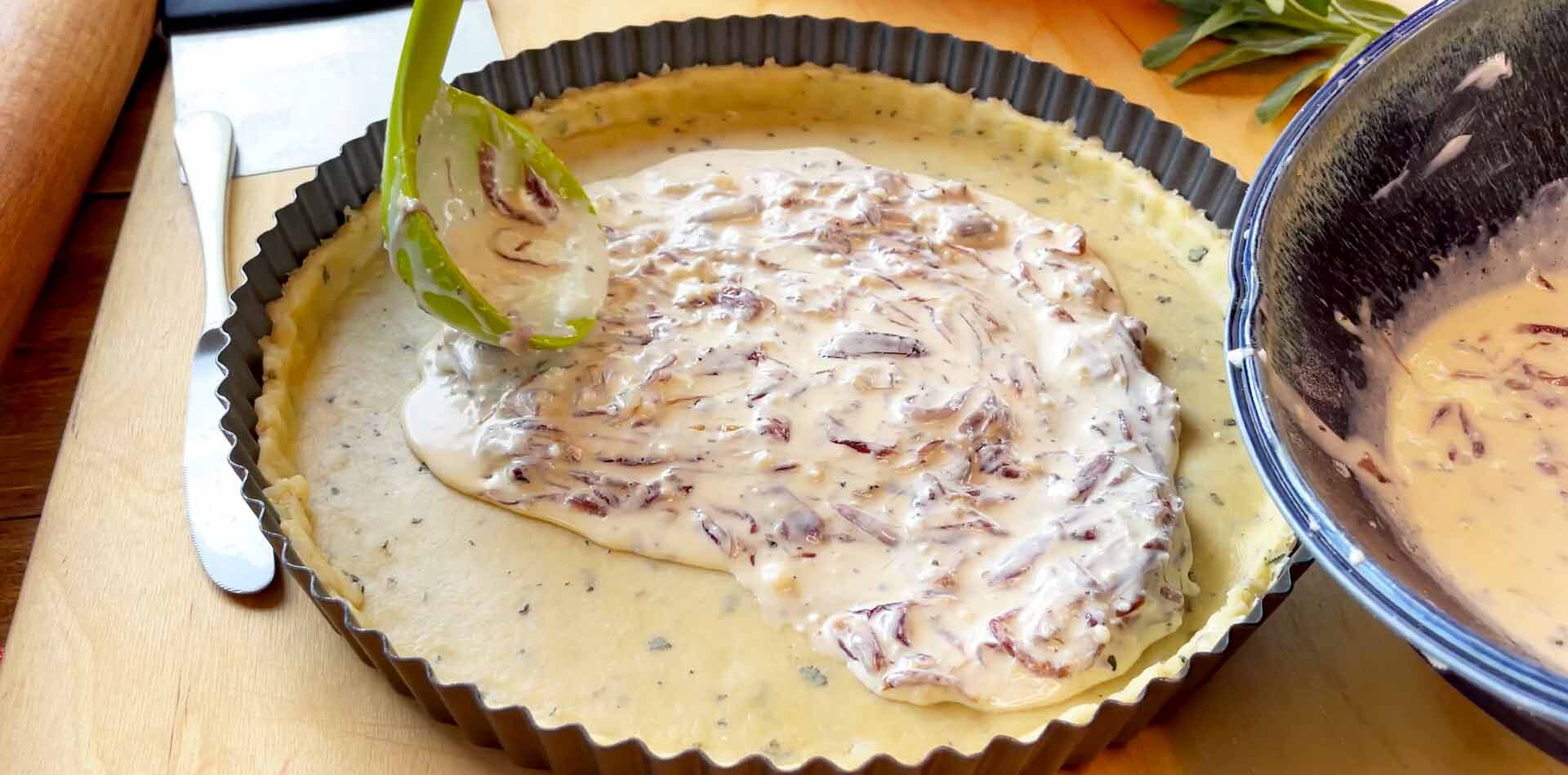 Caramelized Onion and Sage Quiche Class