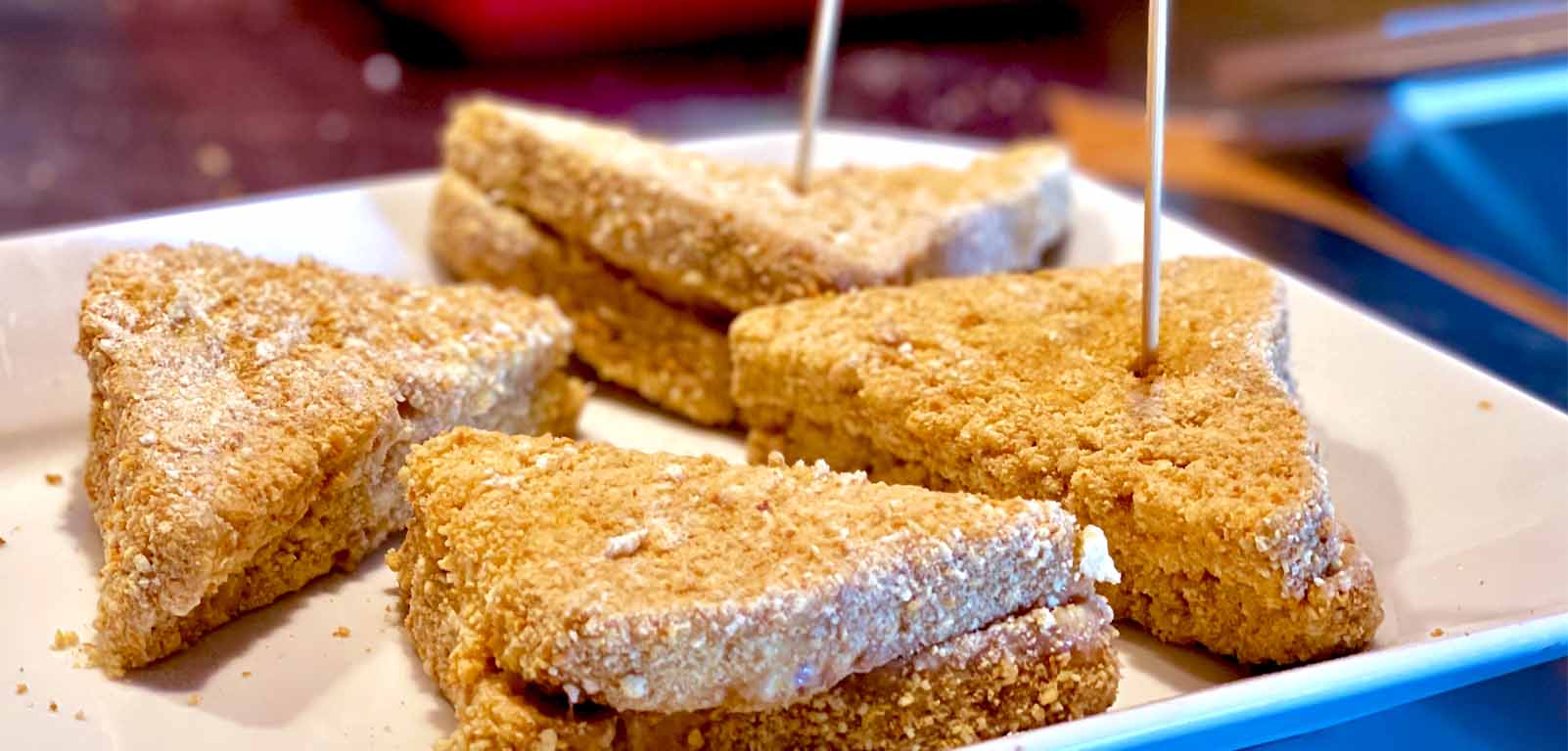 Mozzarella in carrozza - Crunchy mozzarella sandwiches Class