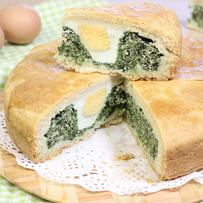 chard savory easter pie cooking class