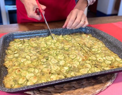Scarpaccia Tuscan Zucchini Tart Class