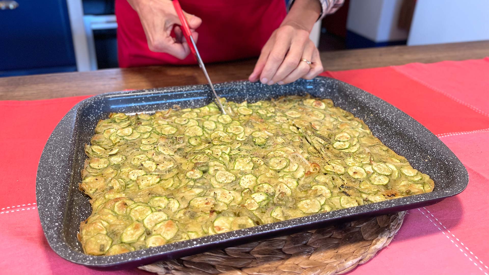 Scarpaccia Tuscan Zucchini Tart Class