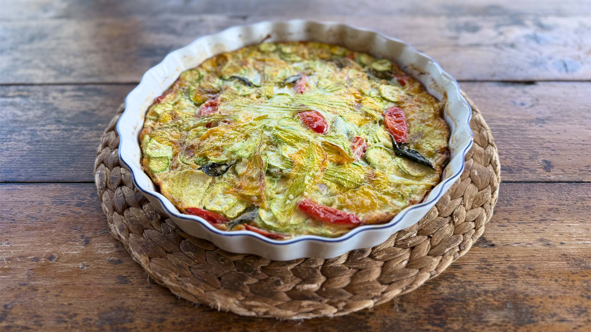 Zucchini and Potato Frittata