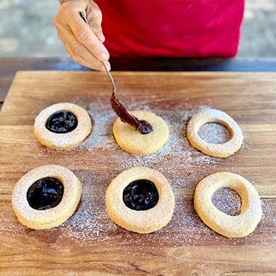 Biscotti Occhio di Bue – Ox Eye Cookies